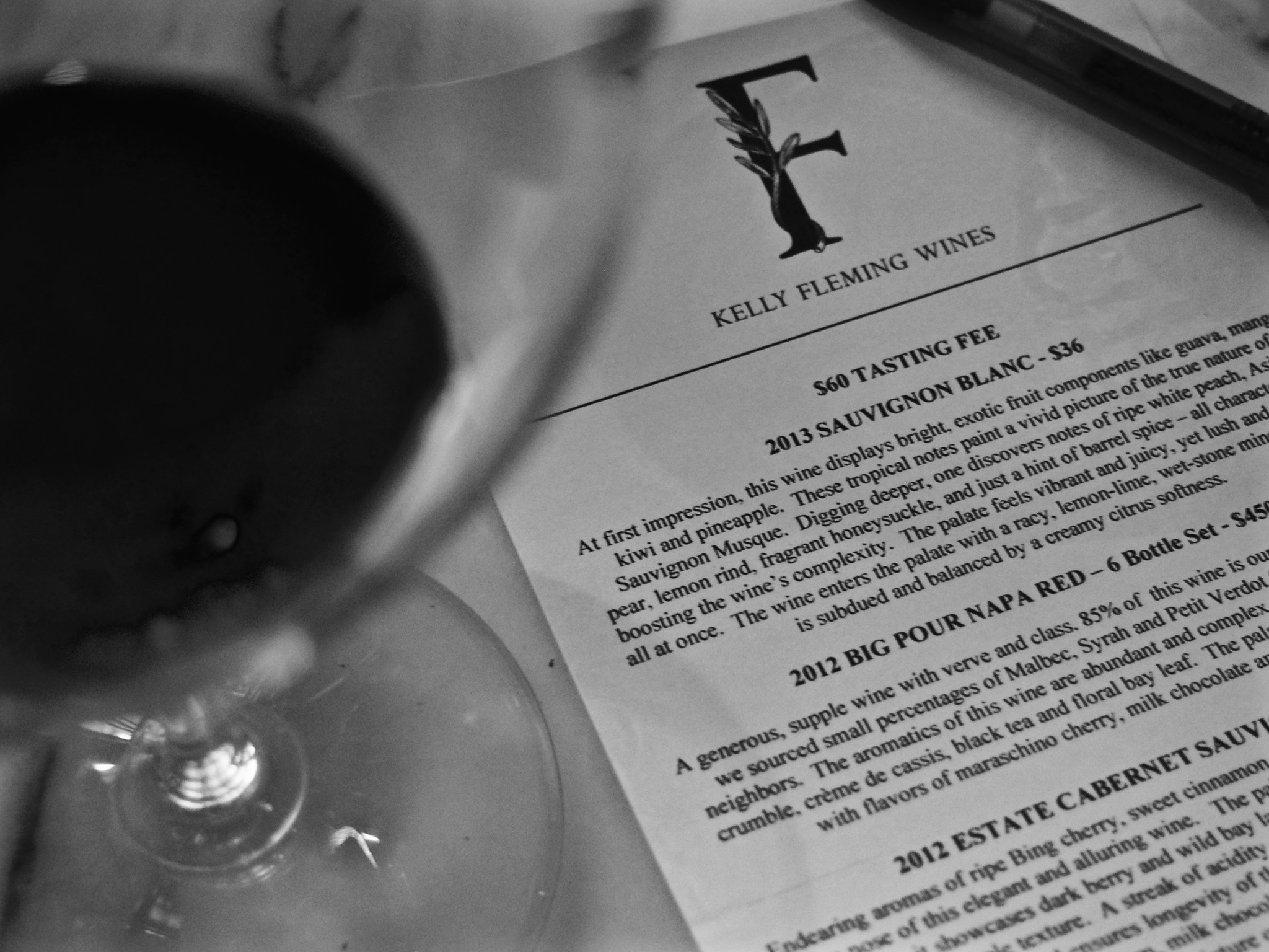 Kely Fleming Tasting