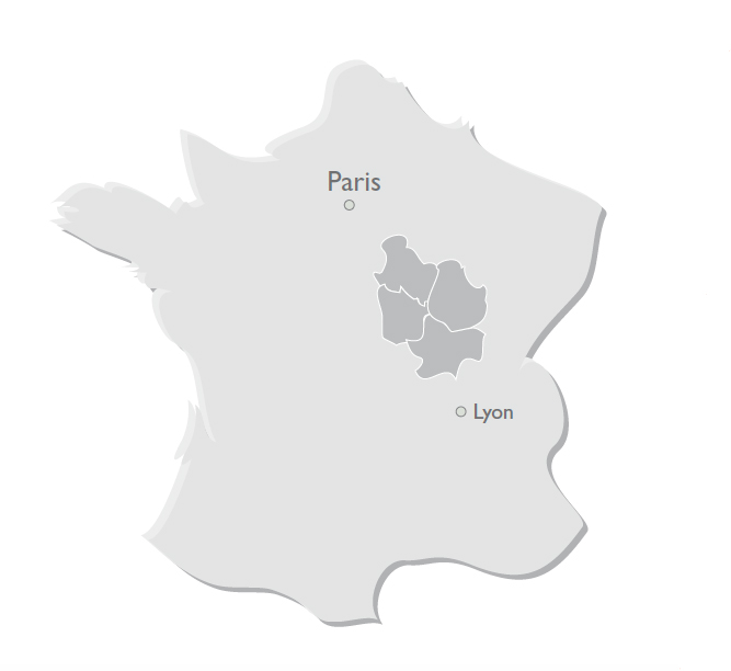 Map of France