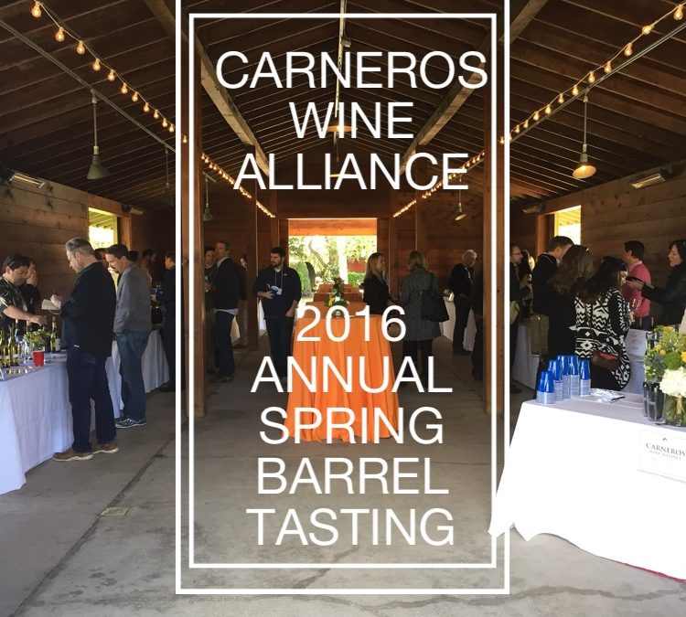 Carneros Wine Alliance Annual Spring Barrel Tasting