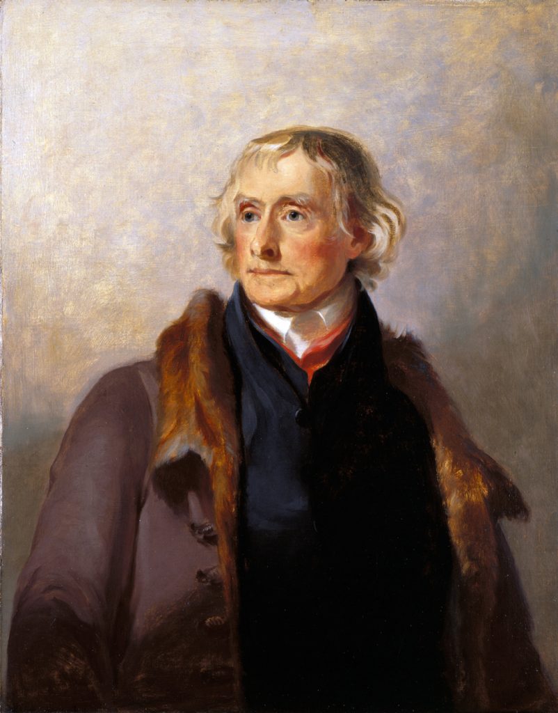Portrait of Thomas Jefferson