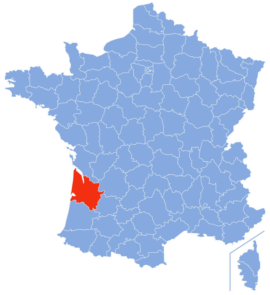 Bordeaux Map